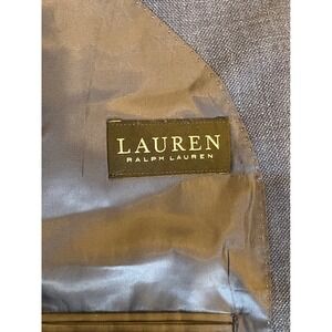 Lauren Ralph Lauren Mens Blue Wool Blend Blazer Sport Coat Jacket‎ 46R